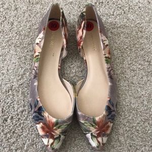 Nine West floral flats